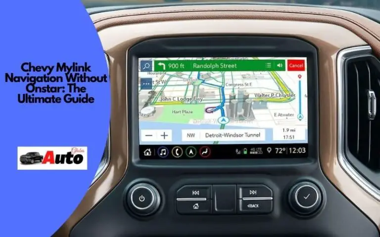 Easy Way To Chevy Mylink Navigation Without Onstar