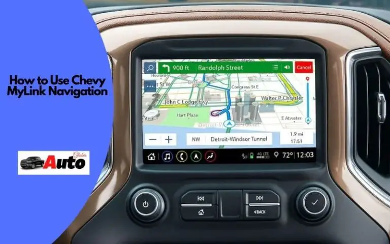 How to Use Chevy MyLink Navigation? (Everything Explained)