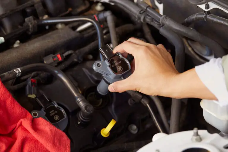 How many ignition coils in a V6 engine are installed?