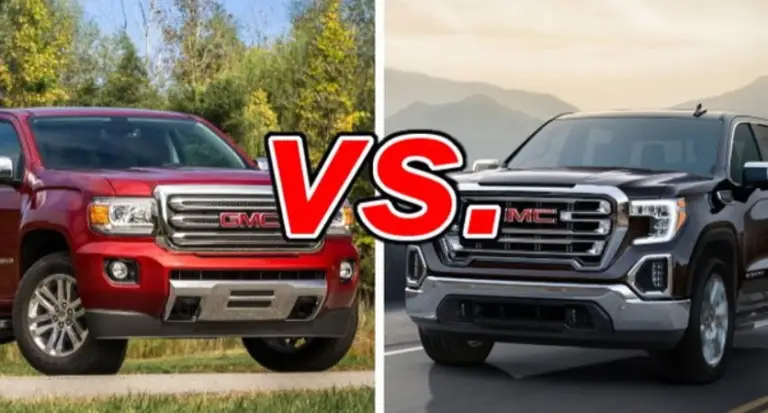 GMC Sierra VS Canyon: what is the best car for your comfortable ride?